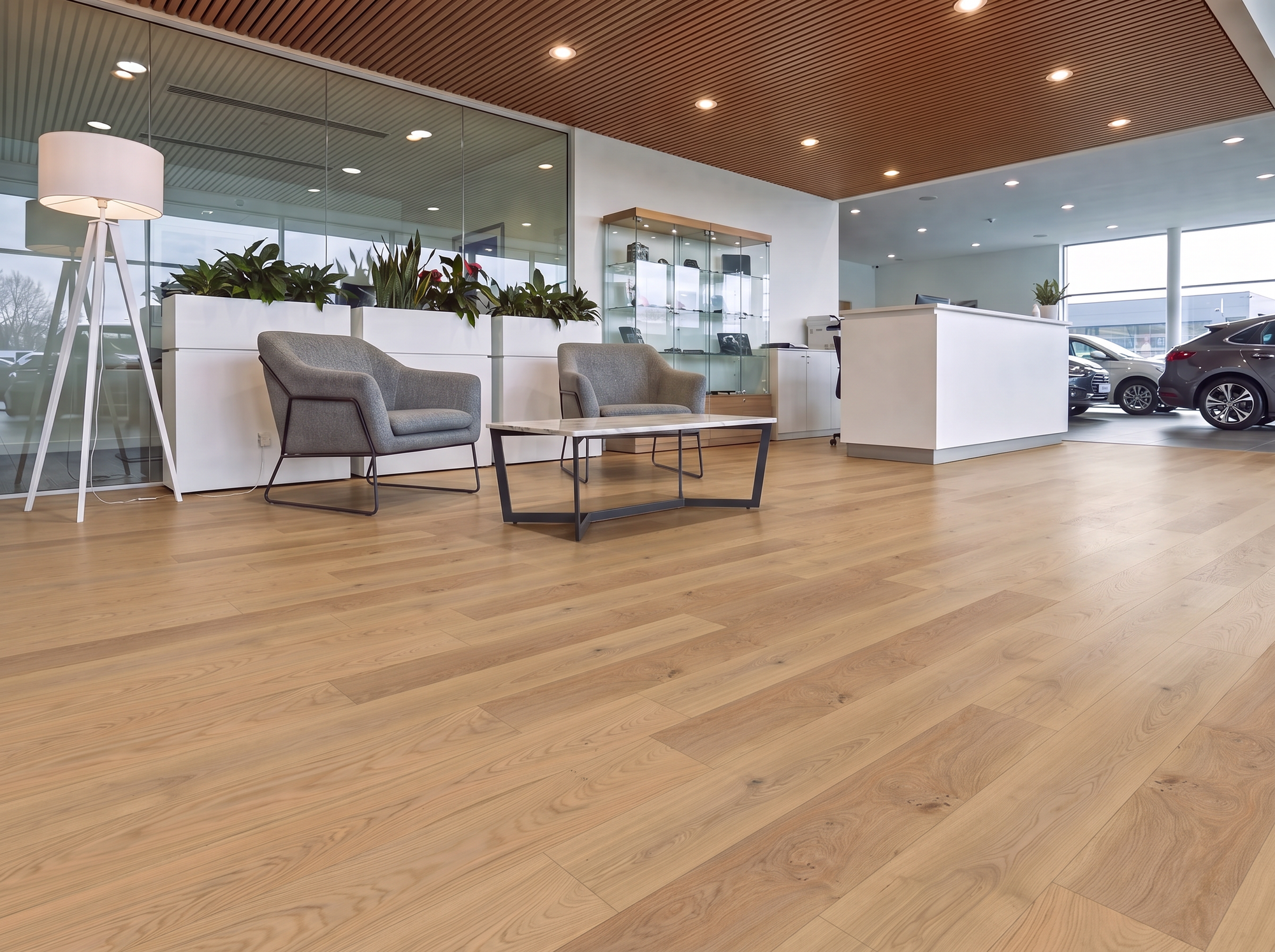 Wide Aleutian Oak Engineered Wood Flooring – Invisible Oiled – 240mm Wide