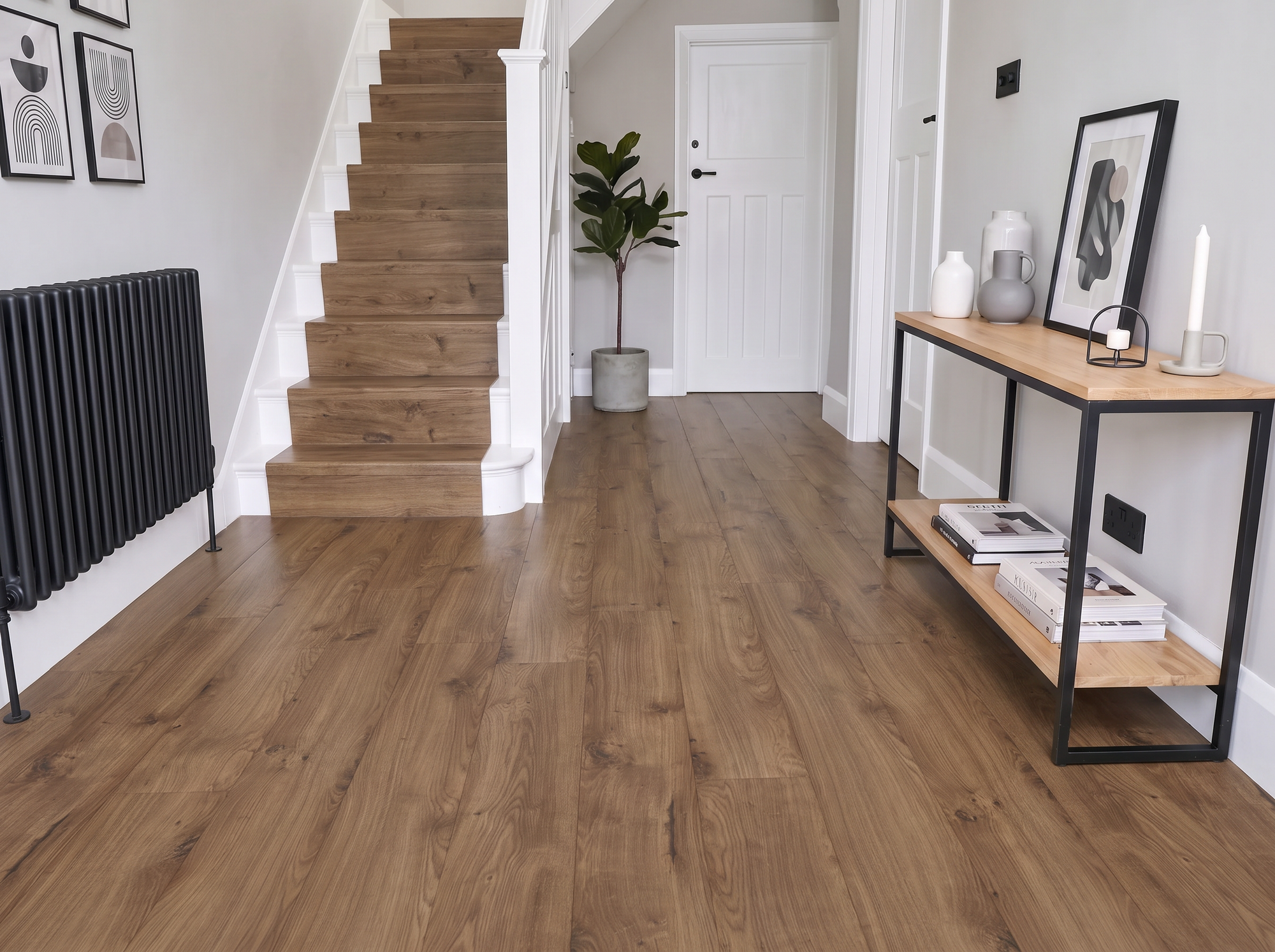 Allegro Brown Laminate Flooring – K1511 – 214mm Wide – 8mm Thick