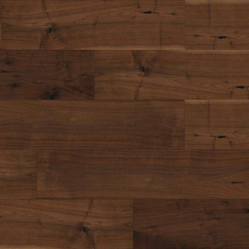 Wide American Walnut Engineered Wood Flooring – Smooth Lacquered – 190mm Wide – 18mm Thick