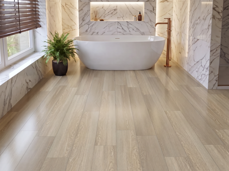 Anna Maria White Oak SPC Waterproof Vinyl Flooring – 180mm Wide – 6mm Thick