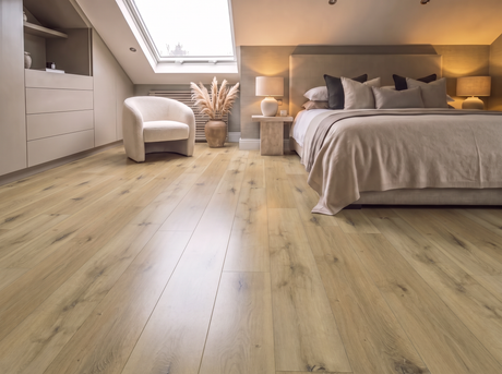 Bay Island Natural Oak SPC Waterproof Vinyl Flooring – 180mm Wide – 6mm Thick
