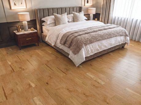 Brushed Oak Engineered Wood Flooring – Brushed & Lacquered - 125mm Wide
