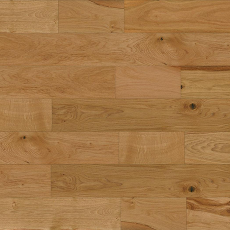 Wide Brushed Oak Engineered Wood Flooring – Brushed & Lacquered – 150mm Wide