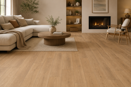 Lewis Oak Laminate Flooring – 195mm Wide – 8mm Thick