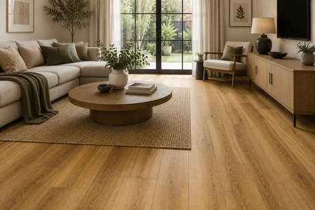 Gallagher Oak Laminate Flooring – 195mm Wide – 12mm Thick