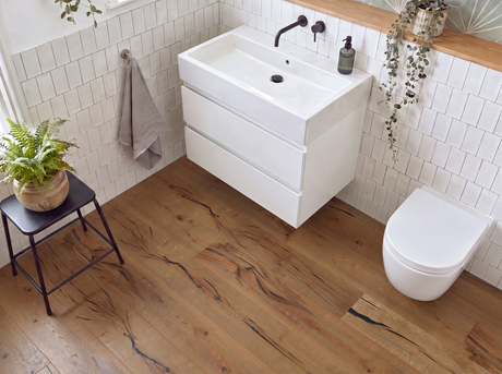Como Oak Engineered Wood Flooring – Brushed & Lacquered – 190mm Wide