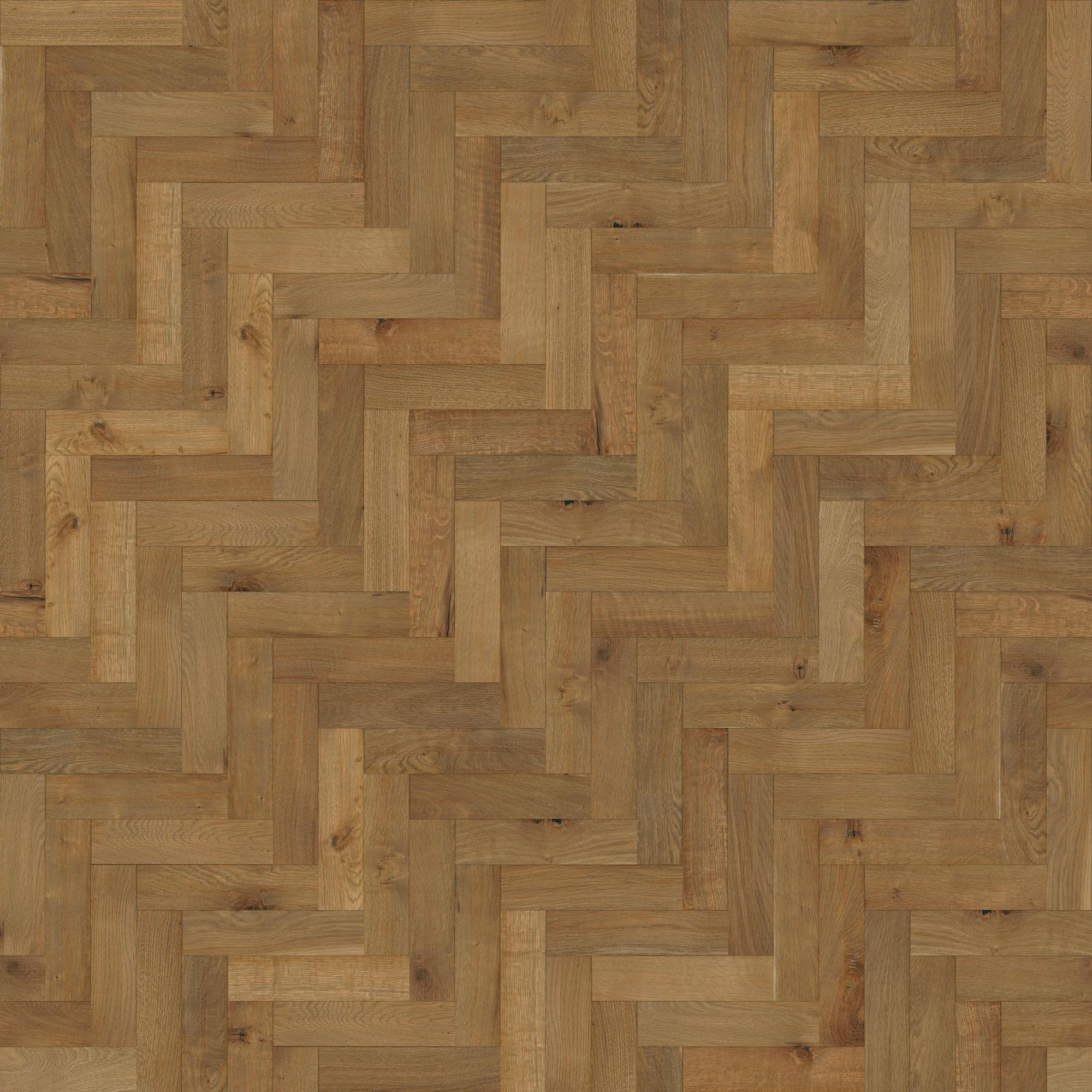 Como Oak Herringbone Parquet Engineered Wood Flooring – Brushed & Lacquered – 90mm Wide – 18mm Thick