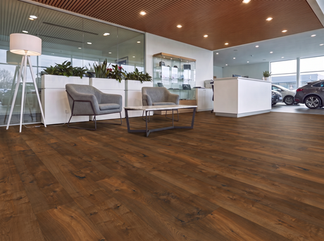 Danube Oak Engineered Wood Flooring – Brushed & Oiled – 305mm Wide
