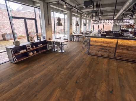 Danube Oak Engineered Wood Flooring – Brushed & Oiled – 305mm Wide