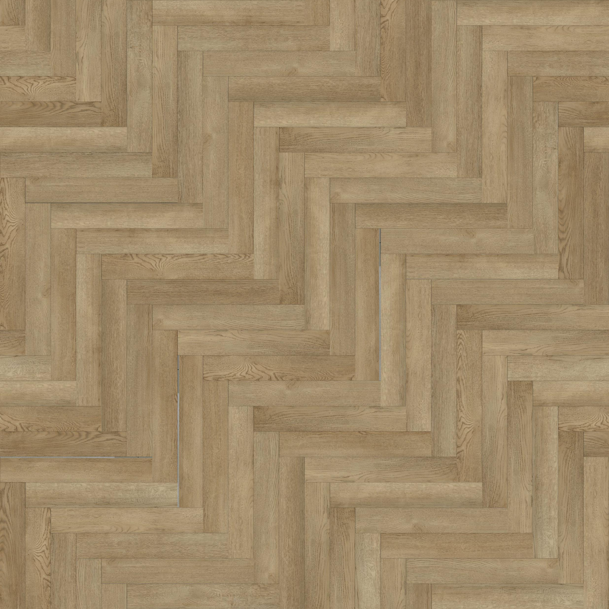 Fraser Natural Oak SPC Waterproof Vinyl Parquet Herringbone Flooring – 6mm Thick