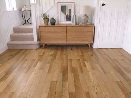 Gothenburg Oak Engineered Wood Flooring – Brushed & Oiled - 90mm Wide