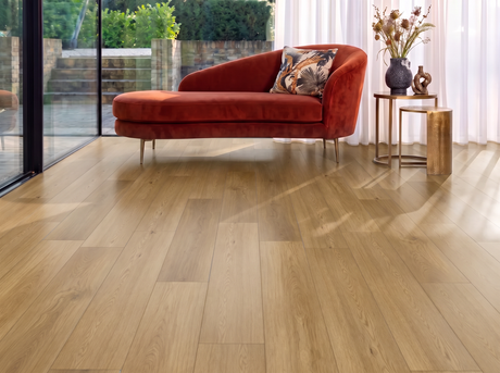 Harbour Landings Natural Oak SPC Waterproof Vinyl Flooring – 180mm Wide – 6mm Thick
