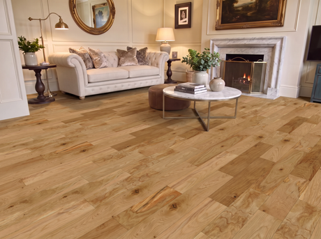 Helsinki Oak Engineered Wood Flooring – Brushed & Lacquered - 125mm Wide