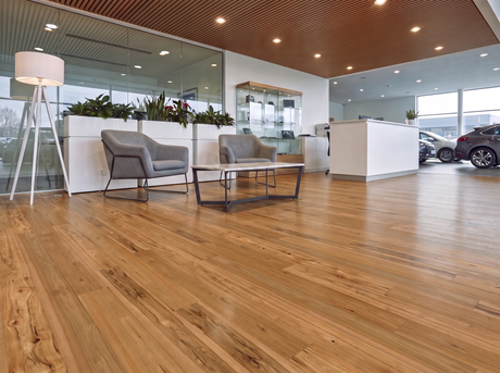 Brushed Hickory Engineered Wood Flooring – Brushed & Lacquered – 190mm Wide