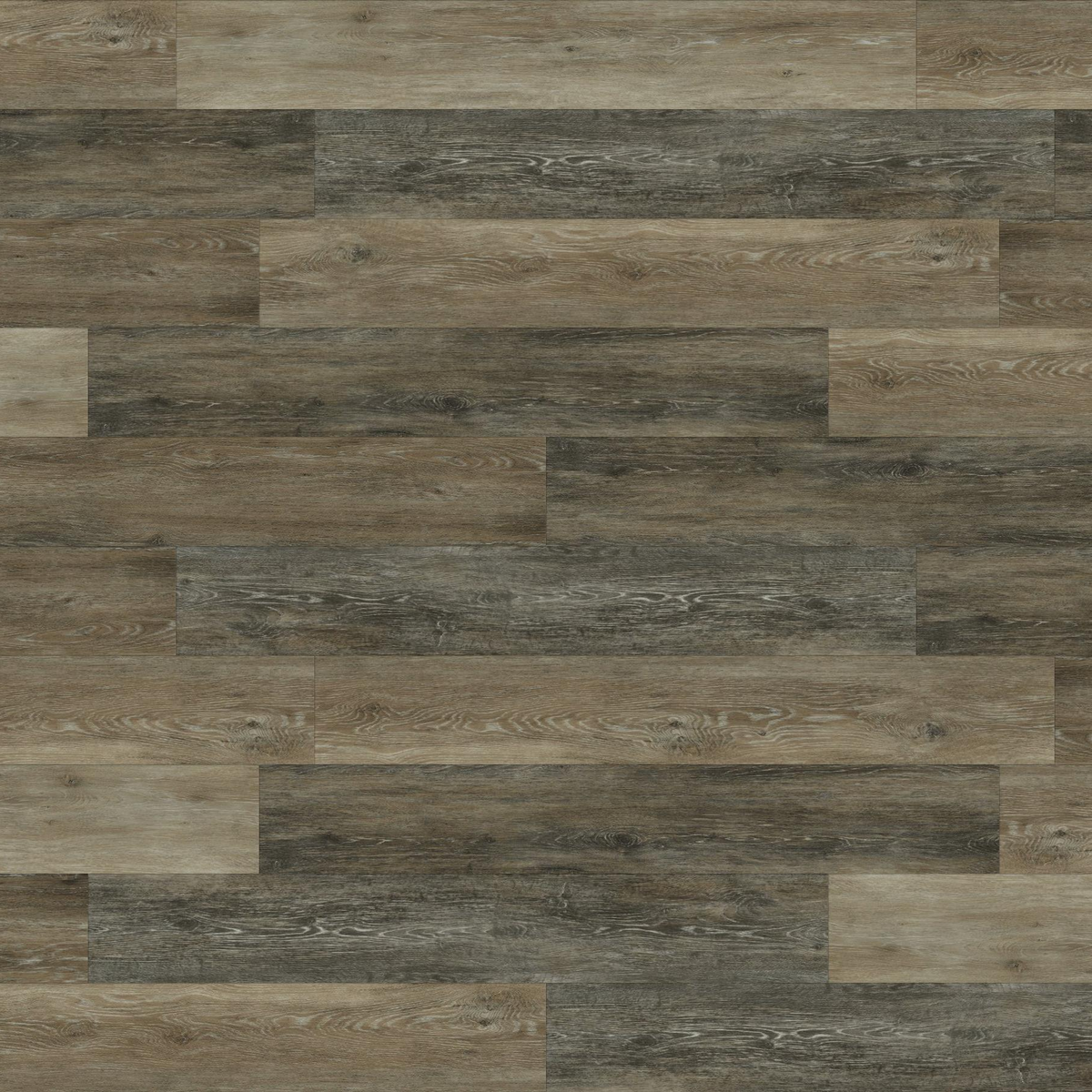 Hudson Bay Rustic Dark Oak SPC Waterproof Vinyl Flooring – 180mm Wide – 6mm Thick