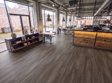 Legato Dark Grey Laminate Flooring – K1910 – 214mm Wide – 8mm Thick