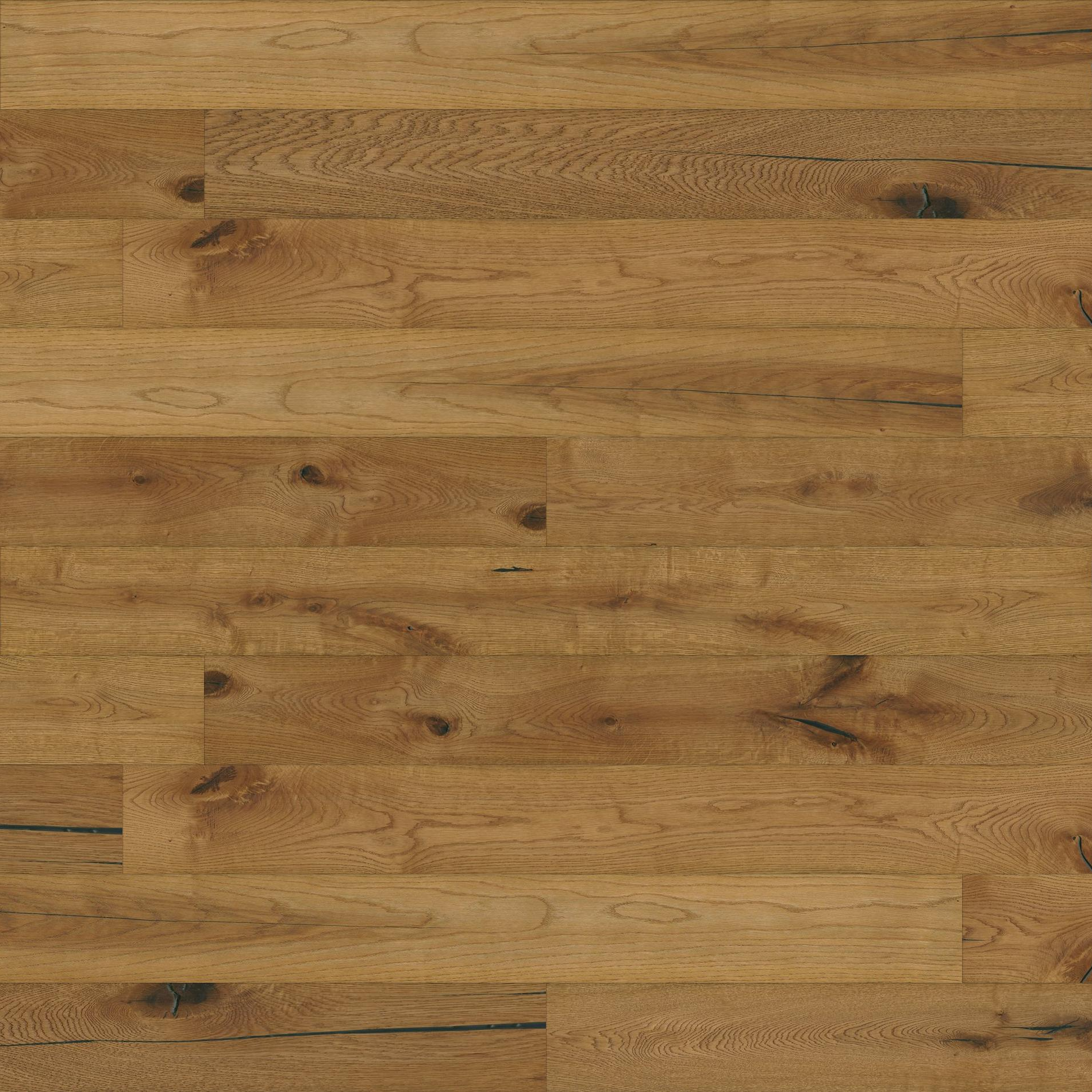 Lomond Oak Engineered Wood Flooring – Brushed & Lacquered – 190mm Wide
