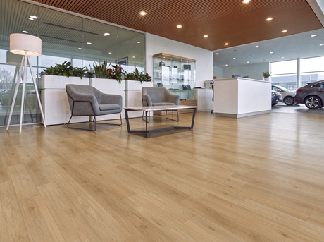 Long Beach Light Oak SPC Waterproof Vinyl Flooring – 180mm Wide – 6mm Thick