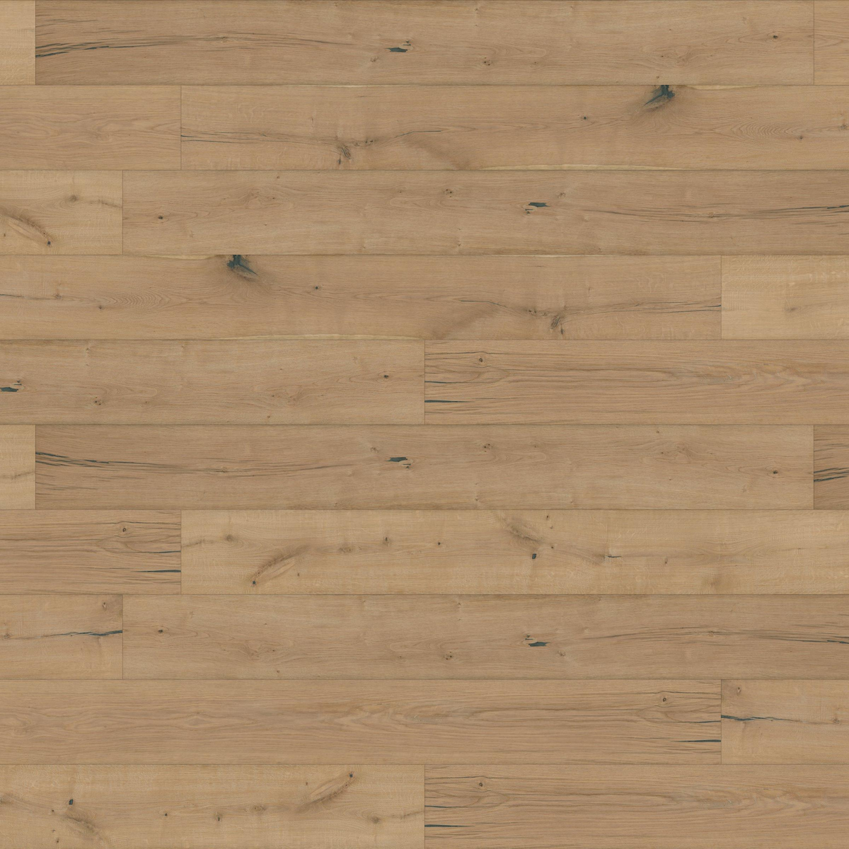 Wide Lucerne Oak Engineered Wood Flooring – Brushed & White Oiled – 240mm Wide