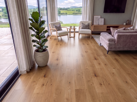 Bois De Vie Engineered Flooring, Wide Lucerne, 15/4mm x 180mm Brushed & Lacquered