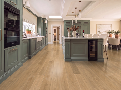 Lucerne Oak Engineered Wood Flooring – Brushed & Oiled – 190mm Wide - AB Grade