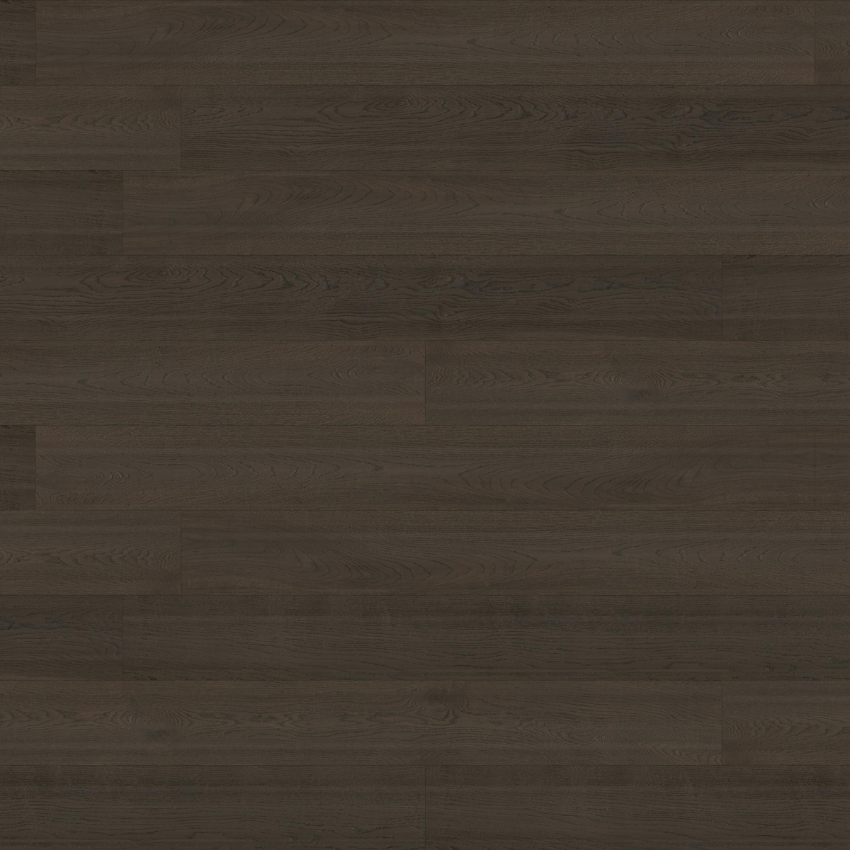 Wide Noir Oak Engineered Wood Flooring – Brushed & Lacquered – 240mm Wide