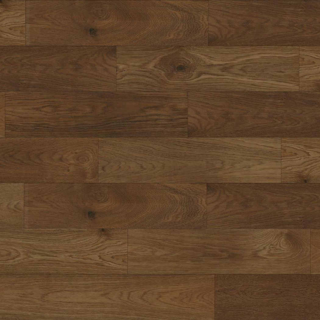 Pyrenees Smoked Engineered Click Wood Flooring – Brushed & Lacquered - 150mm Wide