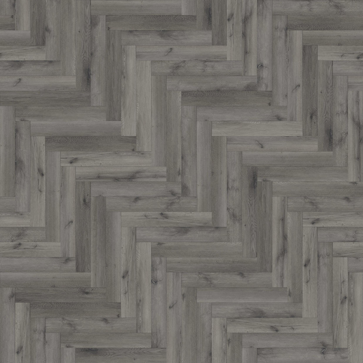Spectre Grey Oak SPC Waterproof Vinyl Parquet Herringbone Flooring – 6mm Thick