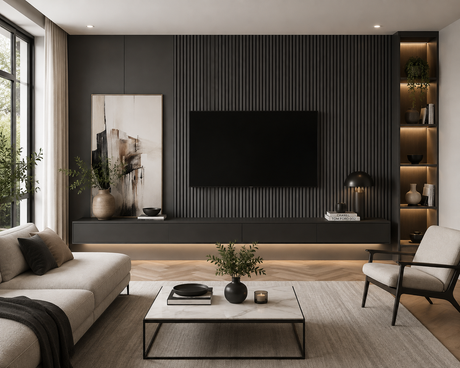Sibiu Grey Wooden Wall Panelling – 21mm Thick (600mm x 2400mm)