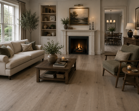 Lysa Laminate Flooring – 236mm Wide – 12mm Thick - 3mm Underlay Attached