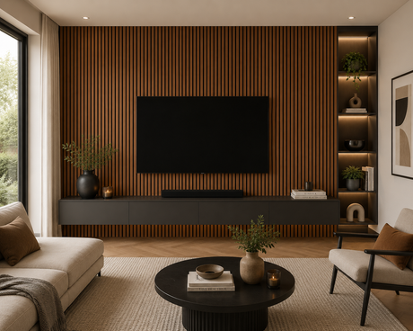 Giardini Oak Wooden Wall Panelling – 21mm Thick (600mm x 2400mm)