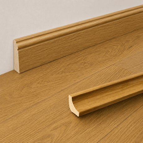 Laminate Scotia Beading – Oak – 2.4m Length