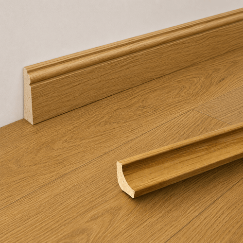 Laminate Scotia Beading – Oak – 2.4m Length