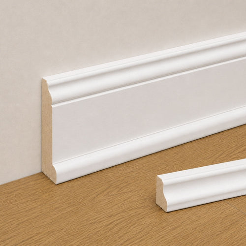Laminate Scotia Beading – White – 1.2m Length