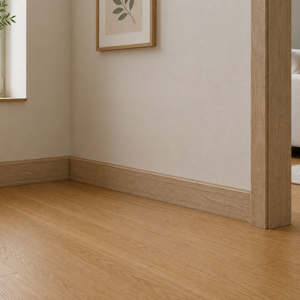 Solid Oak Chamfered Facing – 23mm Thick (70mm x 2400mm)